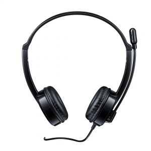 Rapoo H100 Wired Stereo Headset Black Headphones