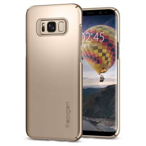 Galaxy S8 Plus Case Thin Fit-Gold Maple