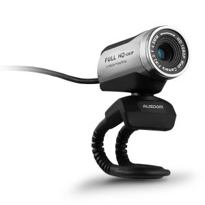 AUSDOM WebCam 1080P PC 12MP Camera with Built-in Microphone