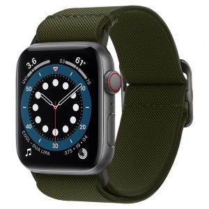 Apple Watch Series 7 / SE / 6 5 / 4 / 3 / 2 / 1 (45mm / 44mm / 42mm) Watch Band Lite Fit-Khaki